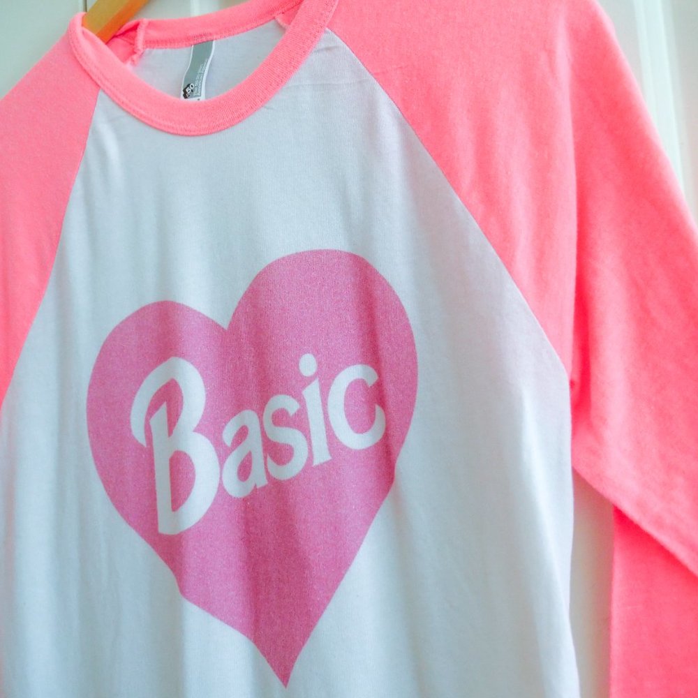 Barbie Baseball Raglan Tee - Picture 3 of 5